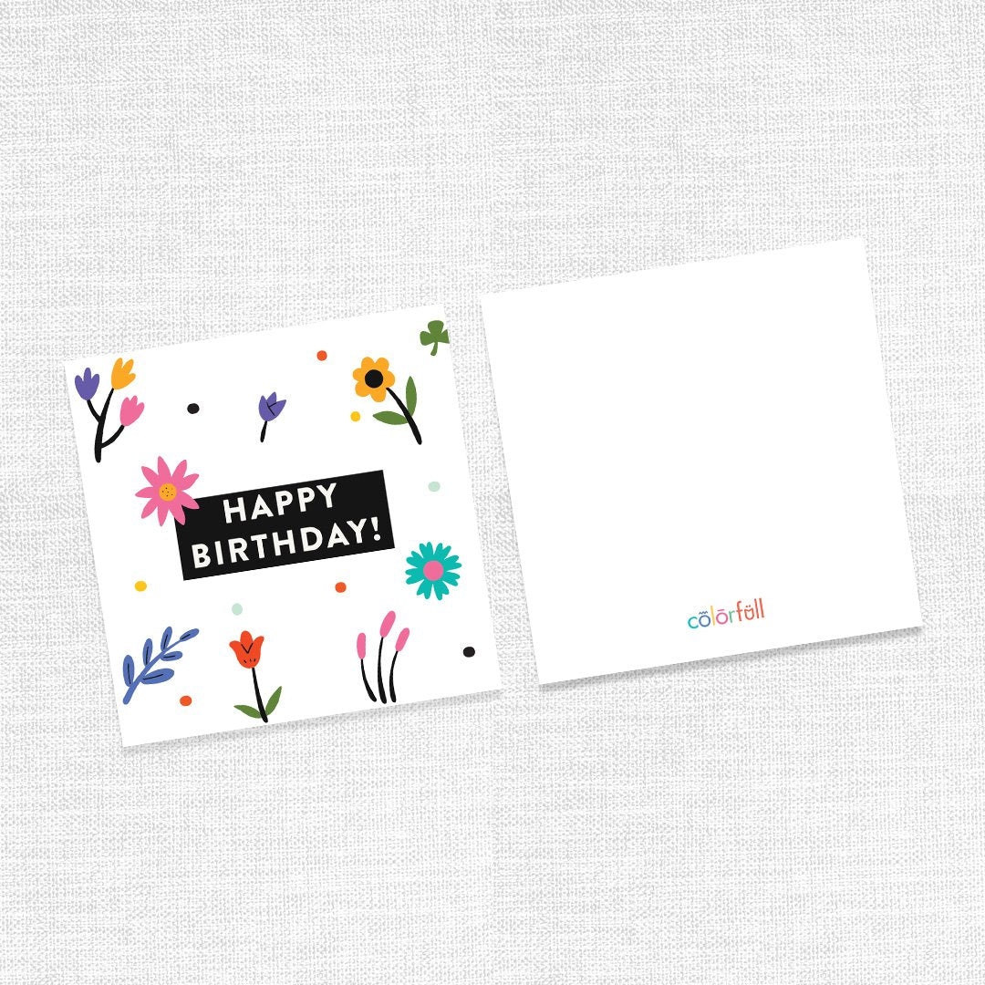Happy Birthday Greeting Cards (For girls) - WERONE