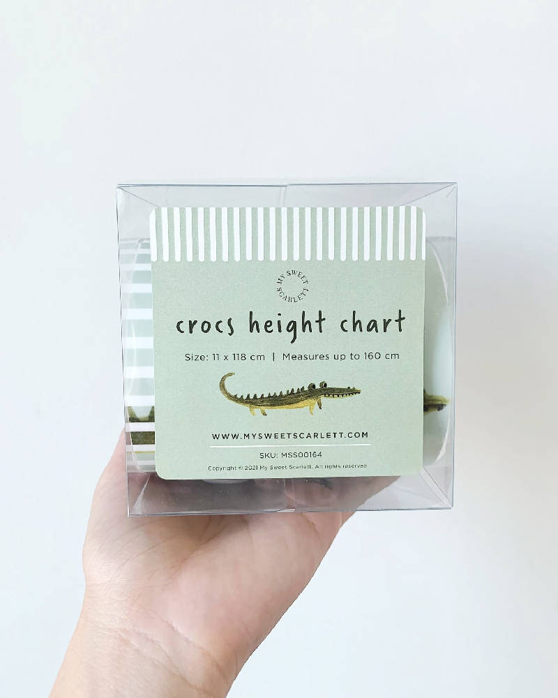 Crocodile Height Chart - WERONE