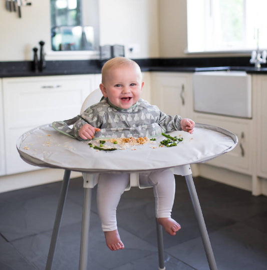 Tidy Tot Bib and Tray Kit for Baby Led Weaning Kids Mealtime - WERONE