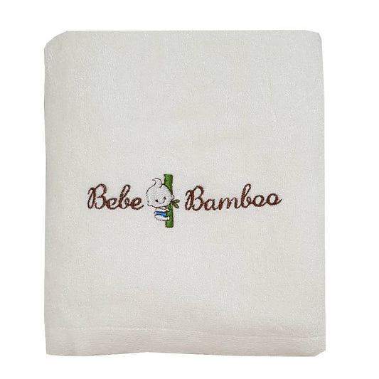 Bebe Bamboo Adult Bath Towel - White - WERONE