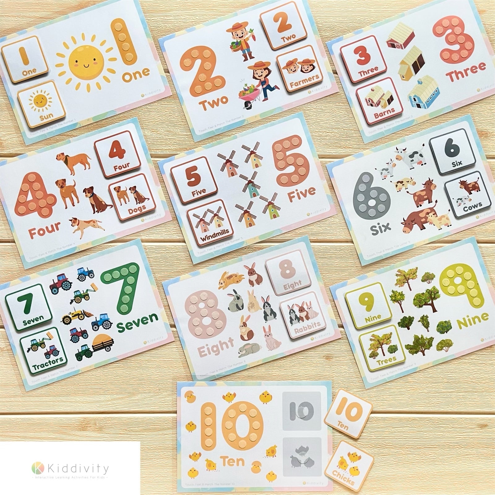 Numbers Touch Book - WERONE