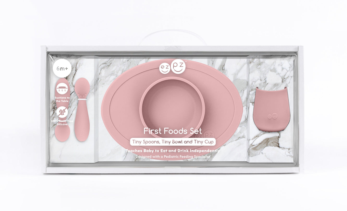 ezpz First Foods Set for 4m+ (More colours available!) - WERONE