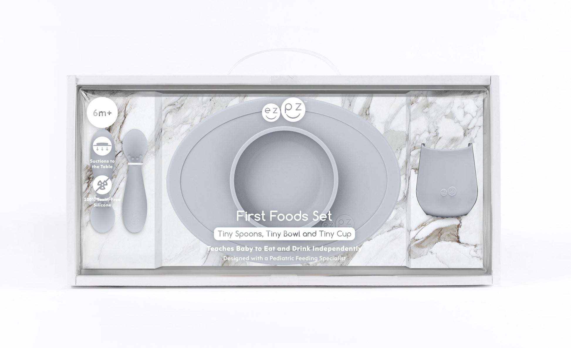 ezpz First Foods Set for 4m+ (More colours available!) - WERONE