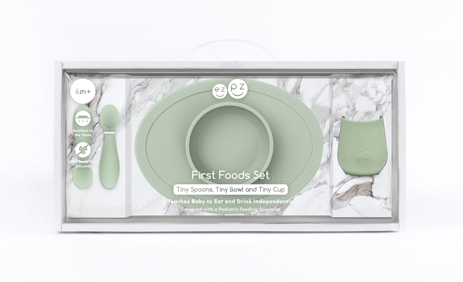 ezpz First Foods Set for 4m+ (More colours available!) - WERONE