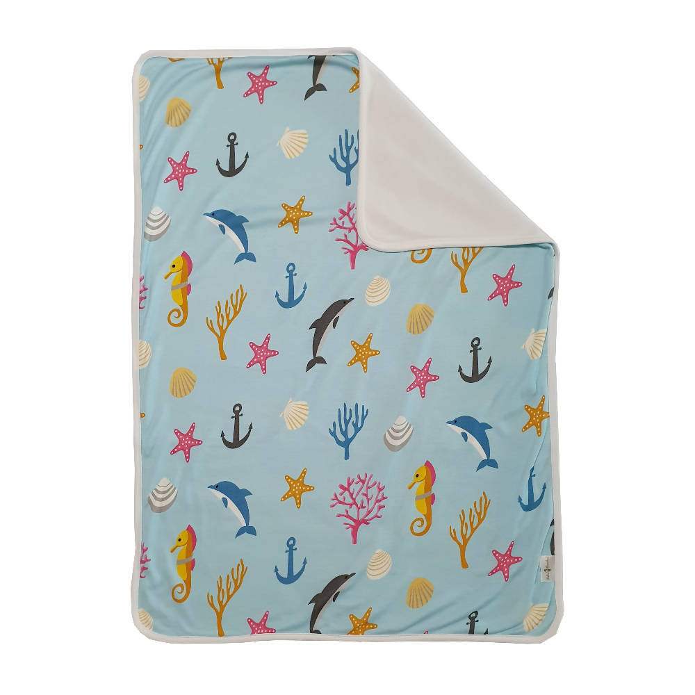 Bebe Bamboo Changing Mat - Ocean - WERONE