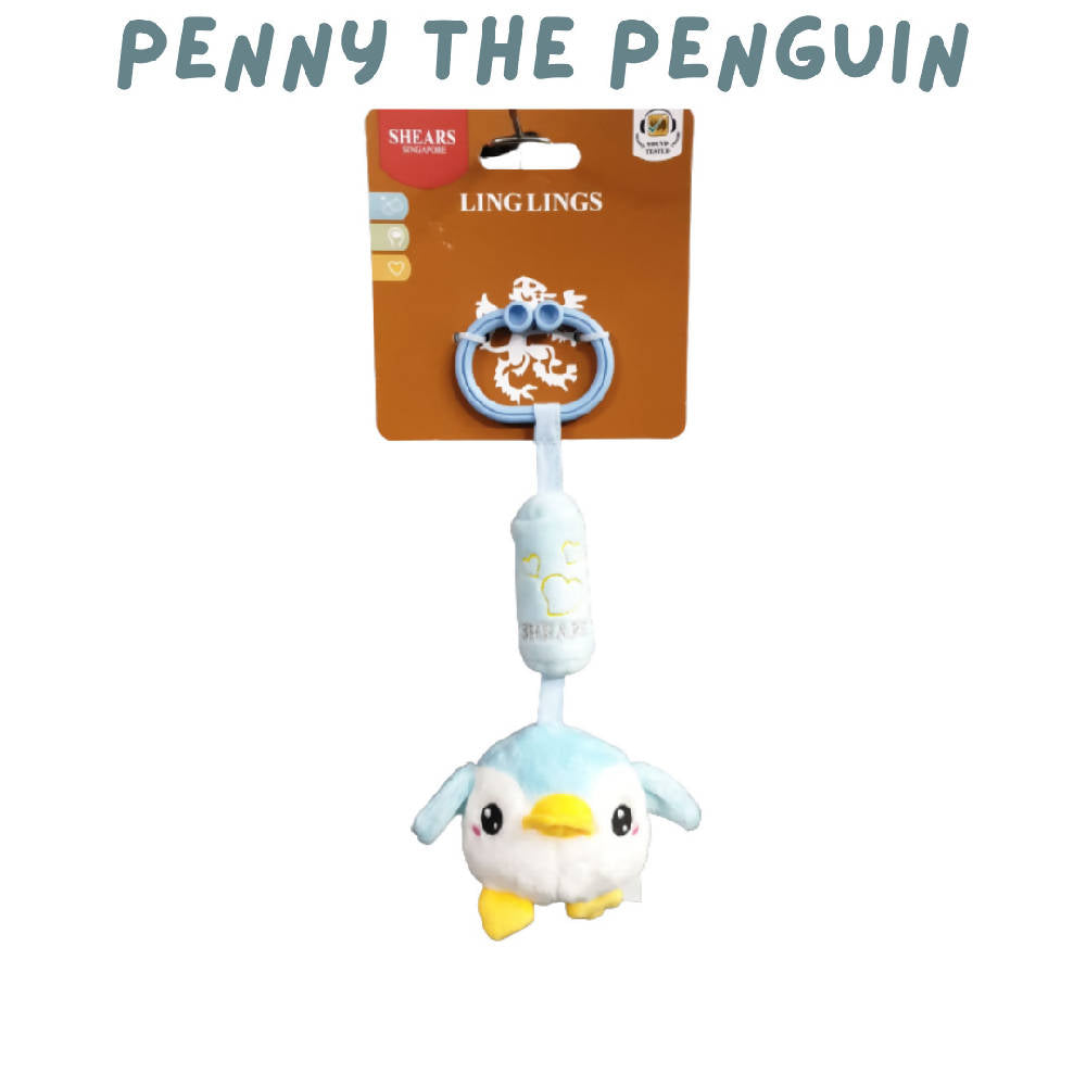 Shears Baby Toy Ling Ling Toy Penny the Penguin SLLPP - WERONE