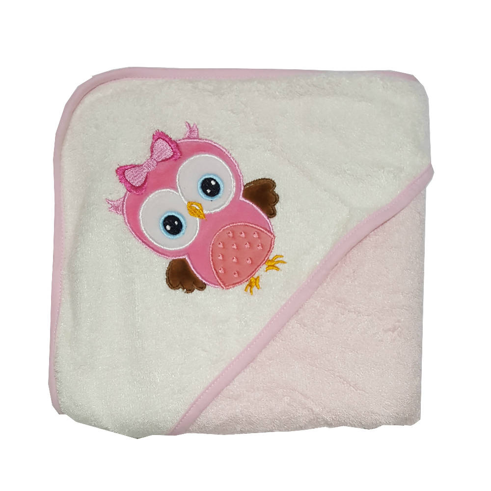 Bebe Bamboo Hooded Towel - Owl - WERONE