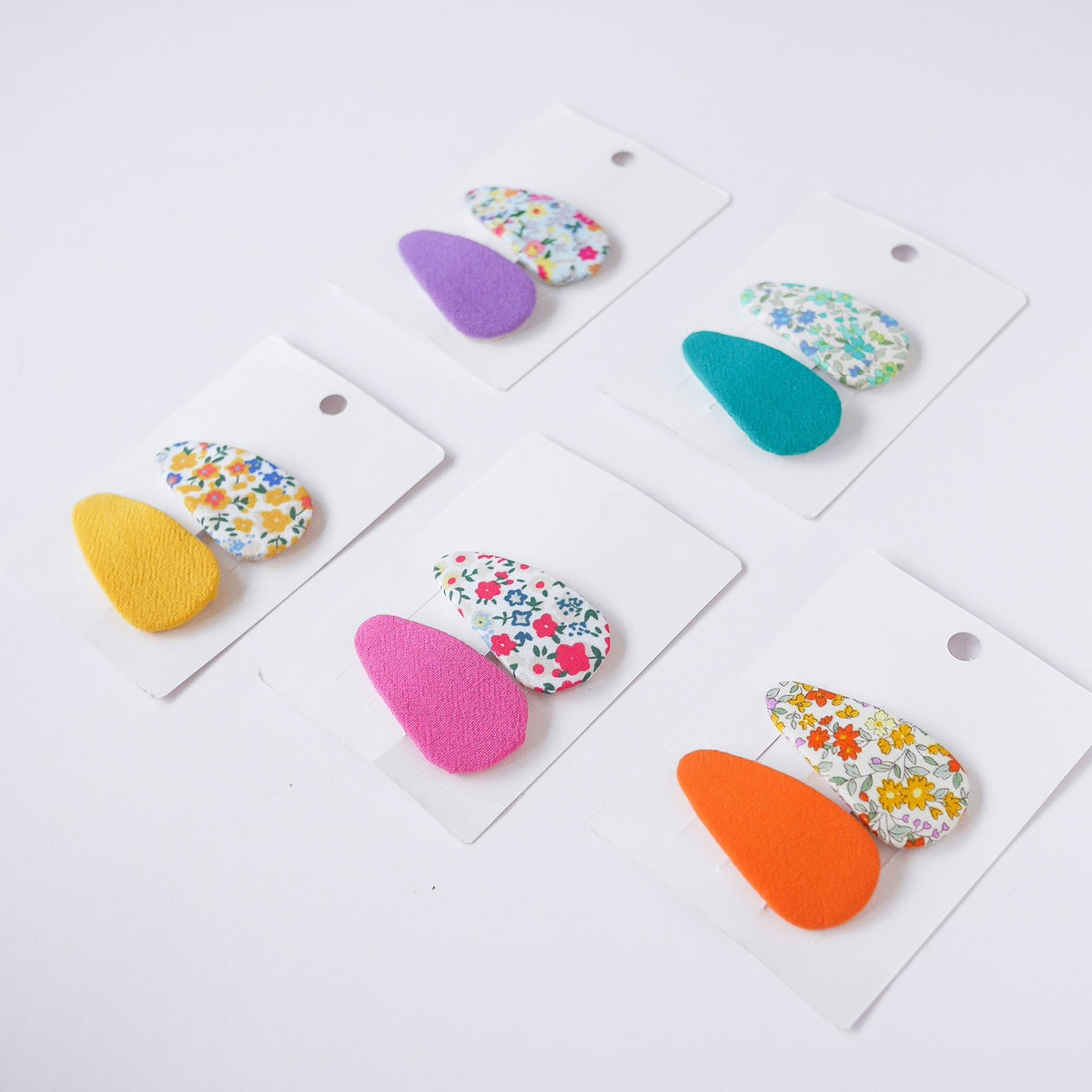 Retro Floral Hair Clips - WERONE