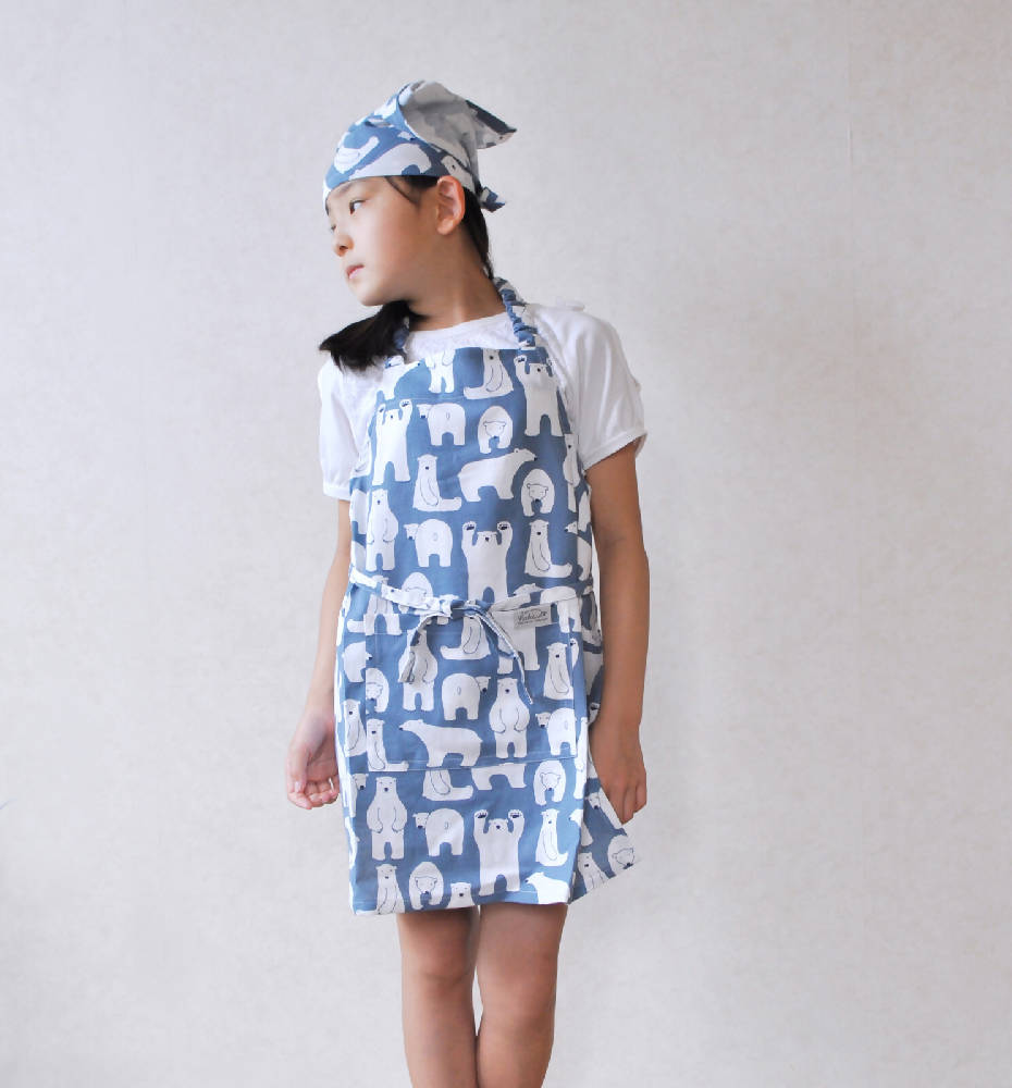 Kids 2 Piece Apron (Polar Bear) - WERONE