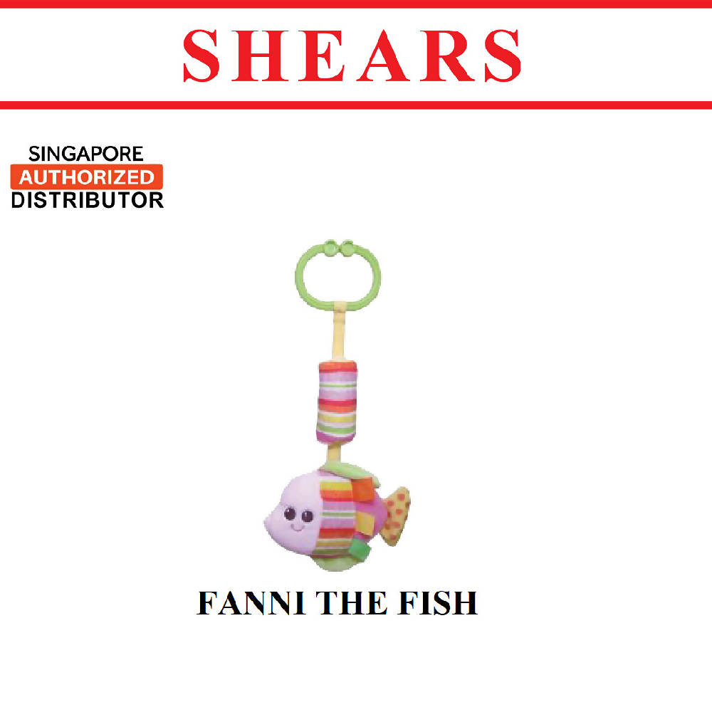 Shears Baby Soft Toy Toddler Ling Ling Toy Fanni the Fish - WERONE