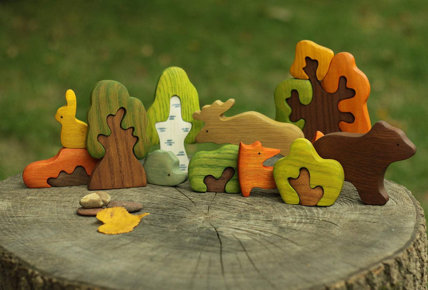 Forest Animal Toys ( 9 Items) - WERONE