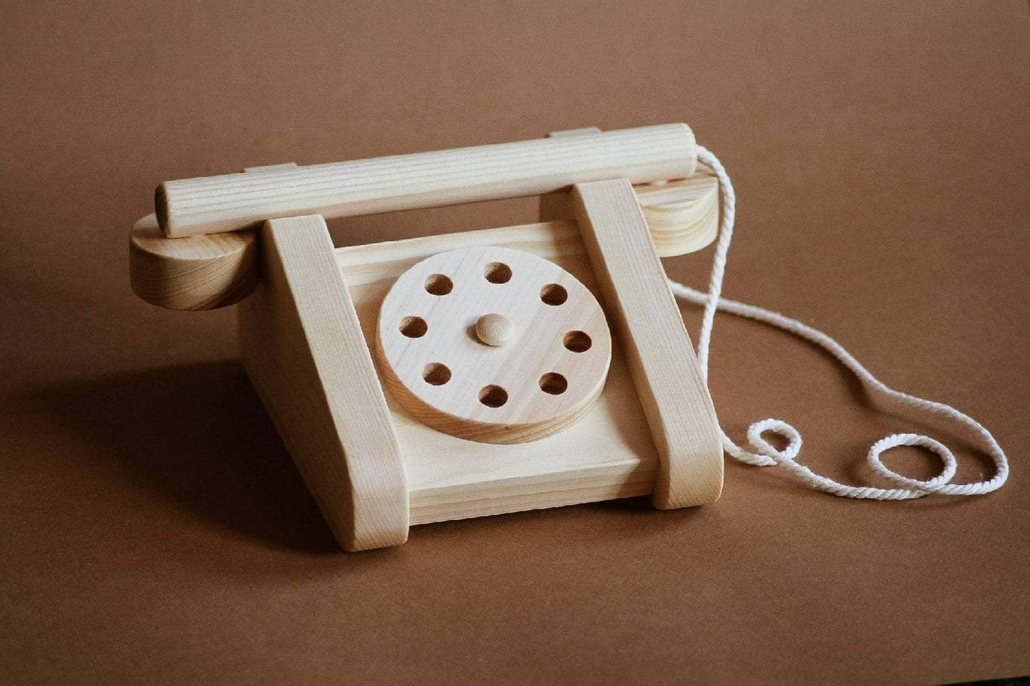 Old Fashion Wooden Telephone Toy - WERONE