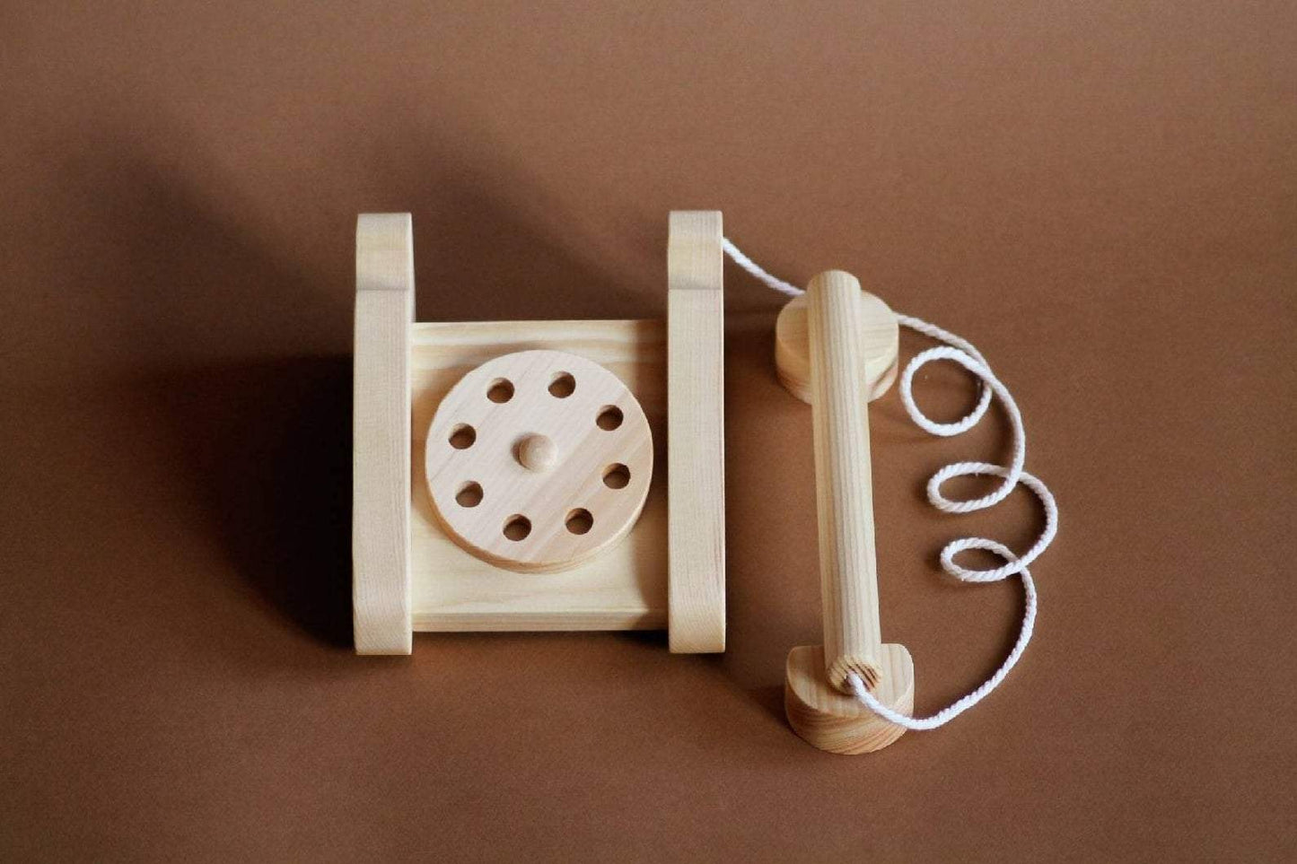 Old Fashion Wooden Telephone Toy - WERONE