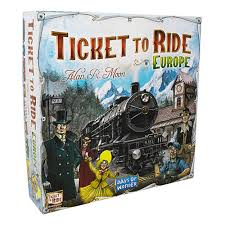 Ticket To Ride – Europe Game - WERONE