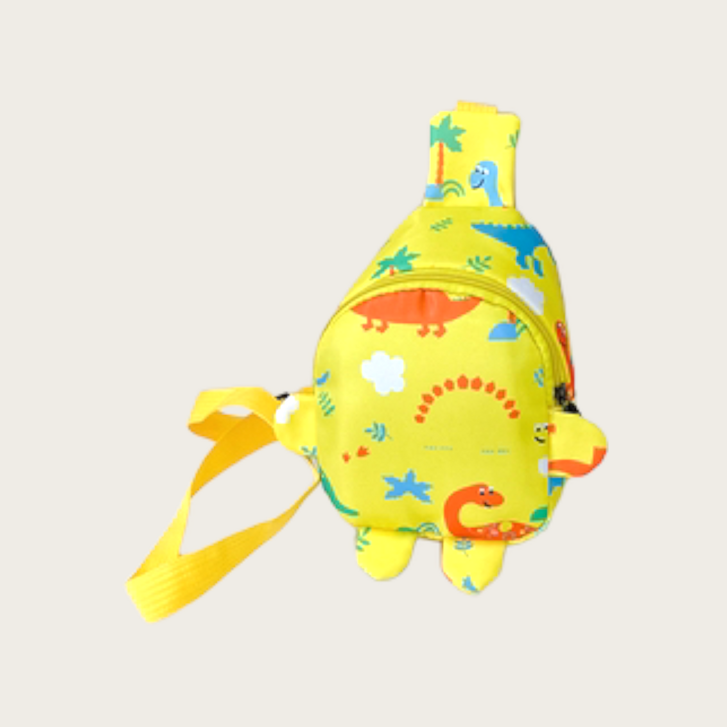 Yellow Dino Adventure Sling Bag (6 and below)