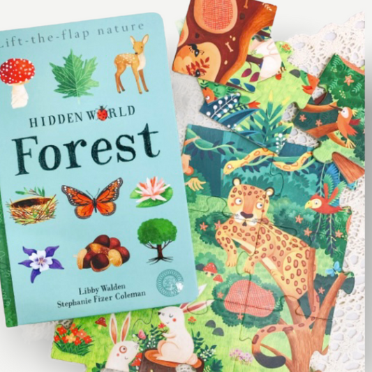 Hidden World Forest Puzzle Book Bundle - WERONE