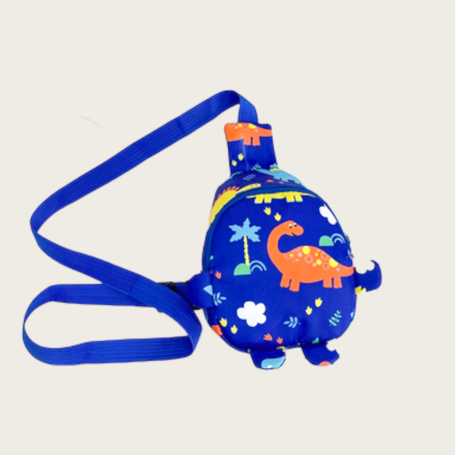 Blue Dino Adventure Sling Bag (6 and below)