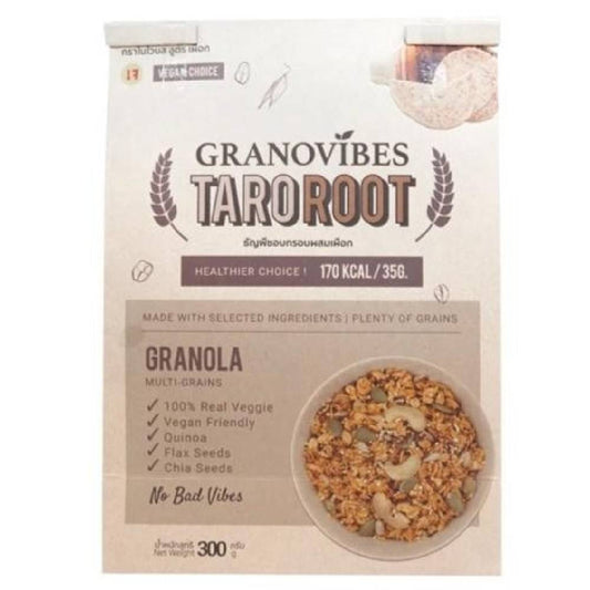 Granovibes Granola Multi-grain - Taro Root 300g - WERONE