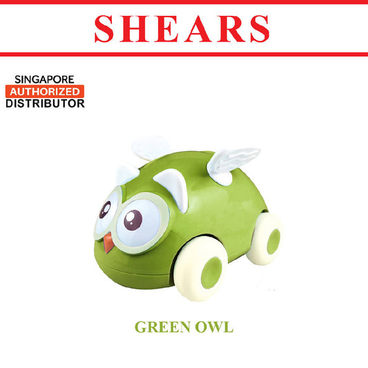 Shears Baby Toy Cute Fiction Toy Car Toddler Toy Green Owl STCGO - WERONE
