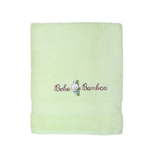 Bebe Bamboo Kids Bath Towel - Lime Cream - WERONE