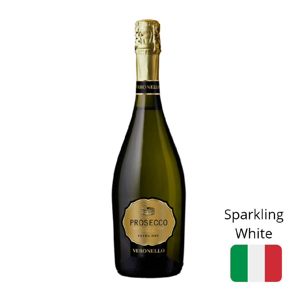 Sparkling White Sartori Prosecco Extra Dry "Veronello" DOC NV 11% Italy 750ml - WERONE