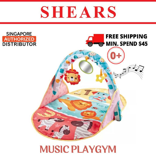 Shears Play Gym Single Over Hang Baby Play Mat Music Playgym SPG3390 - WERONE