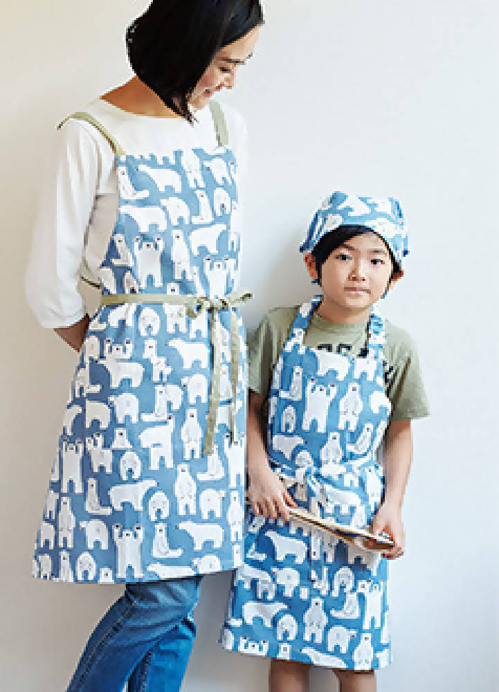 Kids 2 Piece Apron (Polar Bear) - WERONE