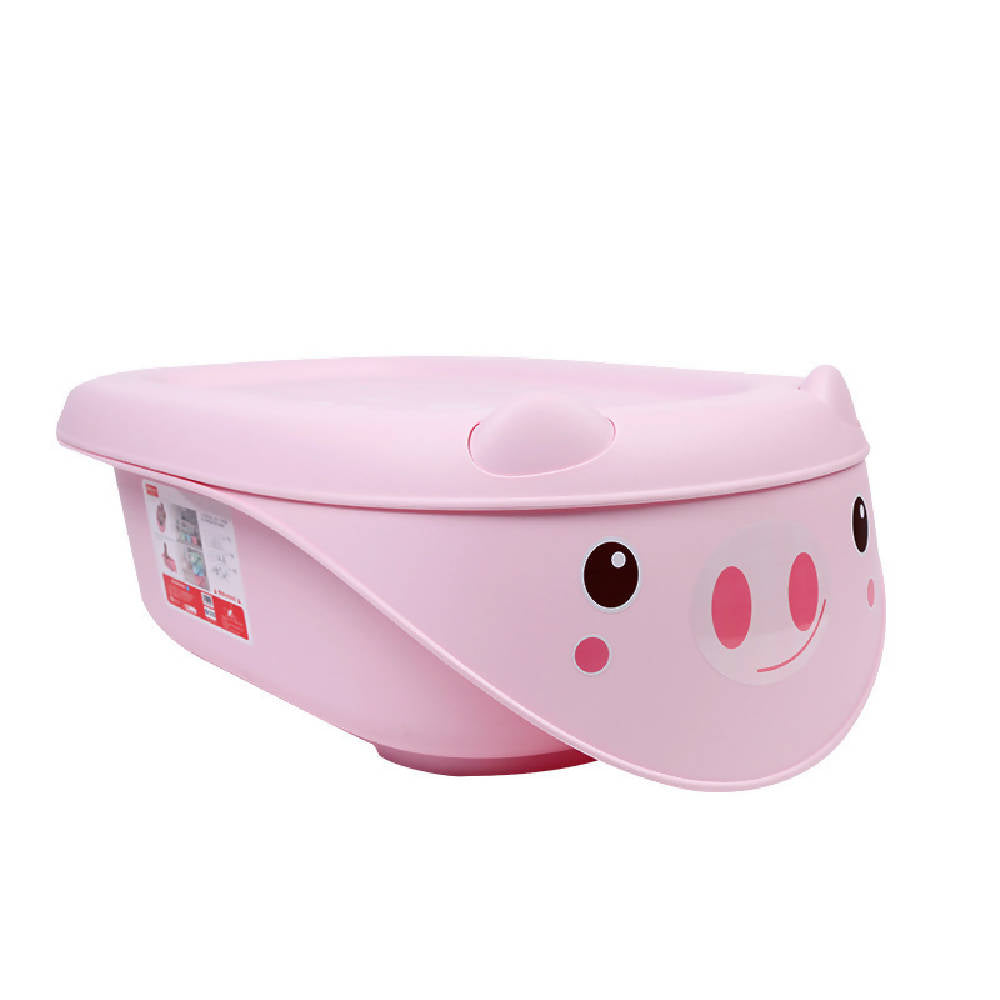 Shears Baby Storage Bath Tub BPA Free SBT6005 PINK PIG - WERONE