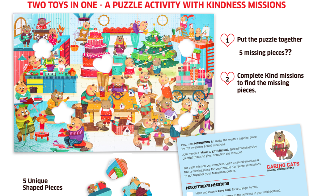 Makermax Puzzle : Making Kindness easy - WERONE