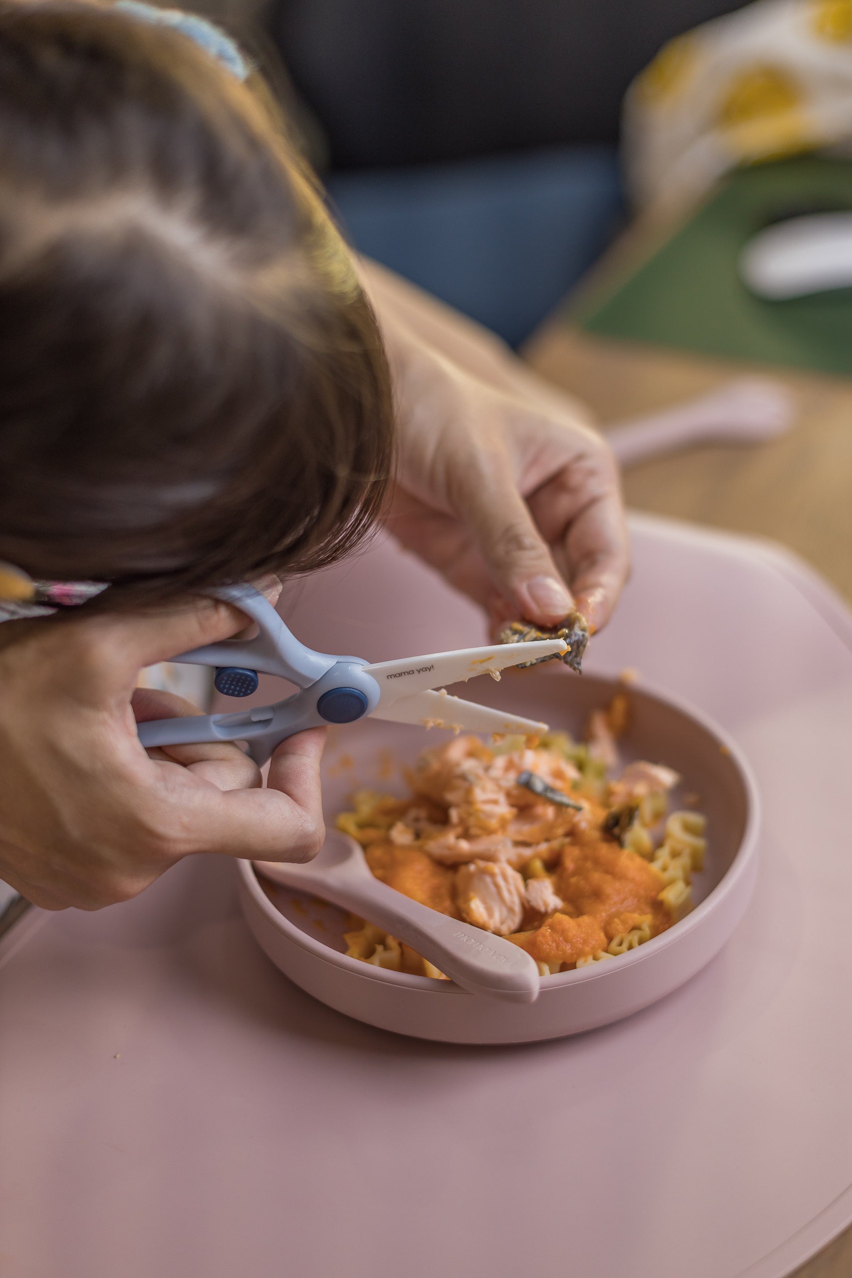 YAY Scissors - Premium Ceramic Scissors for kid's food - WERONE