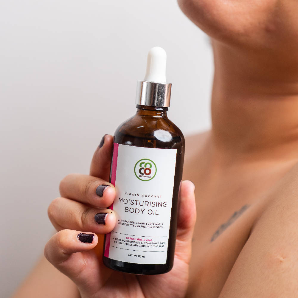 Stress Relieving Rose Body Oil - WERONE