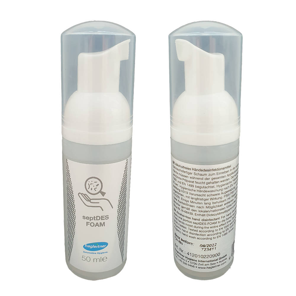 Hagleitner septDES FOAM (Hand disinfectant recommended by medical professionals) - WERONE