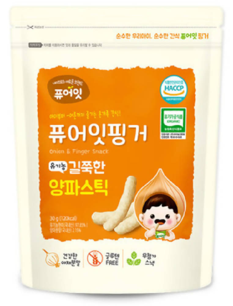 Pure-Eat Organic Vegetable Stick Rice Snack 30g from Korea - WERONE