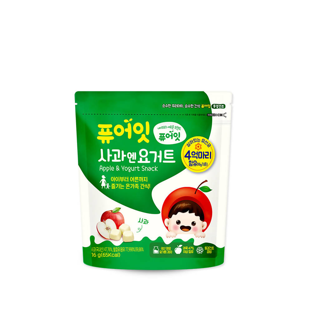 Pure-Eat Fruit Yogurt Cubes 16g from Korea - WERONE
