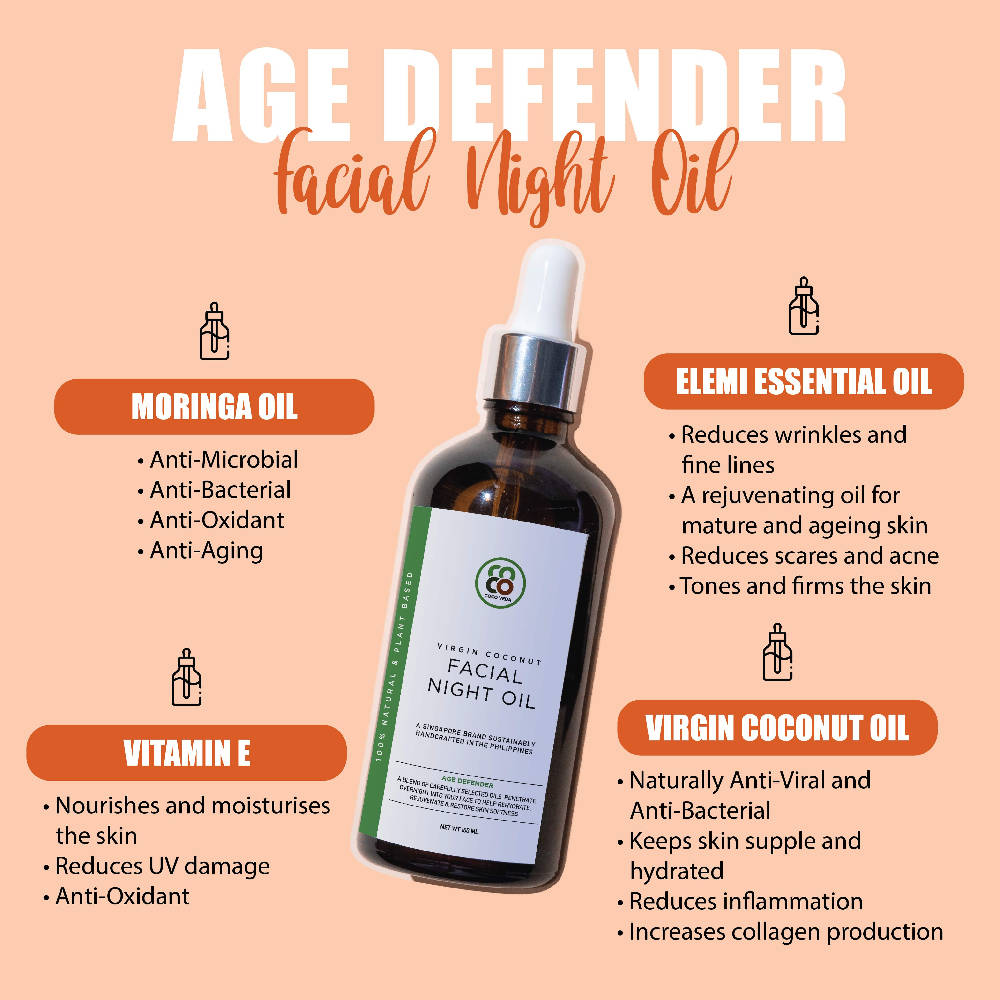 Age Defender Facial Night Oil - WERONE
