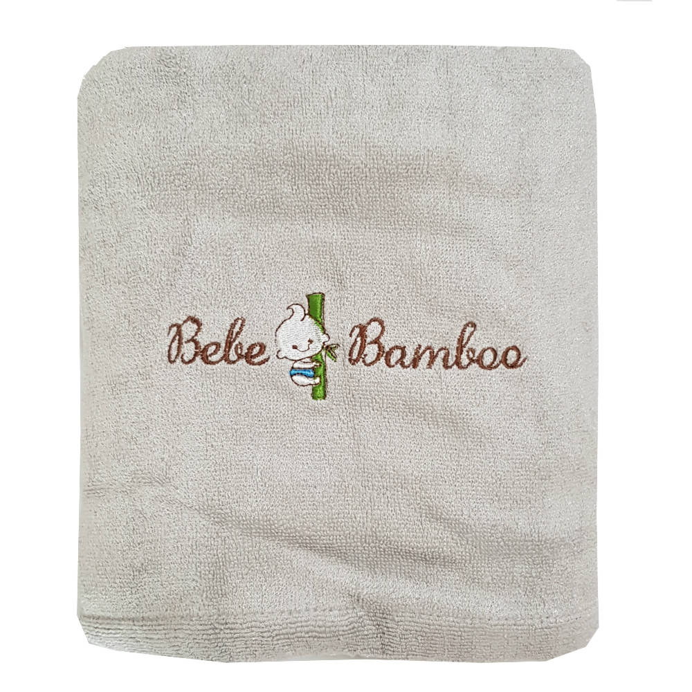 Bebe Bamboo Adult Bath Towel - Grey - WERONE