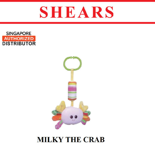 Shears Baby Soft Toy Toddler Ling Ling Toy Milky the Crab - WERONE