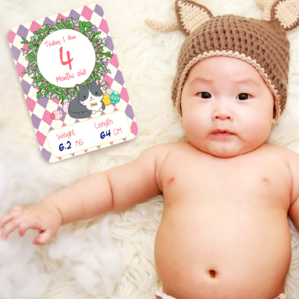 Koko & Miko Baby Milestone Cards - WERONE