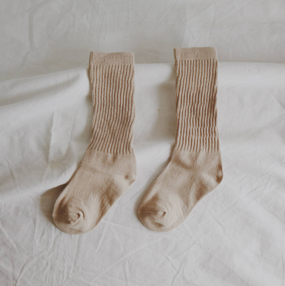 Ribbed Petite Socks | Neutral (Set of 3) - WERONE