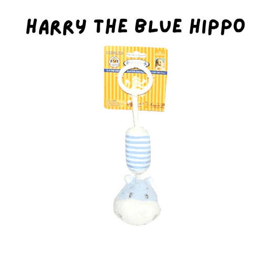 Shears Baby Toy Ling Ling Toy Harry the Blue Hippo SLLHB - WERONE