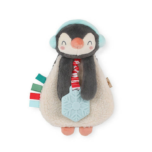 Holiday Itzy Lovey™ Plush + Teether Toy - Penguin - WERONE