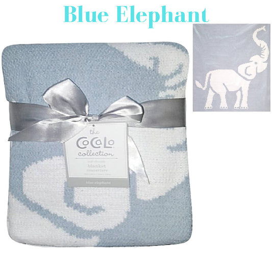 Shears Blanket Cocalo Breathable Blanket Blue Elephant CBE1PC - WERONE