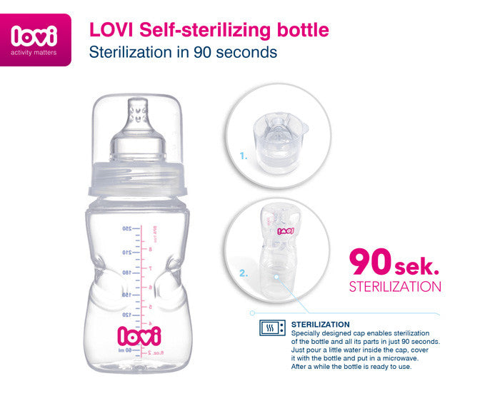 Self-Sterilizing Bottle 8 oz - WERONE