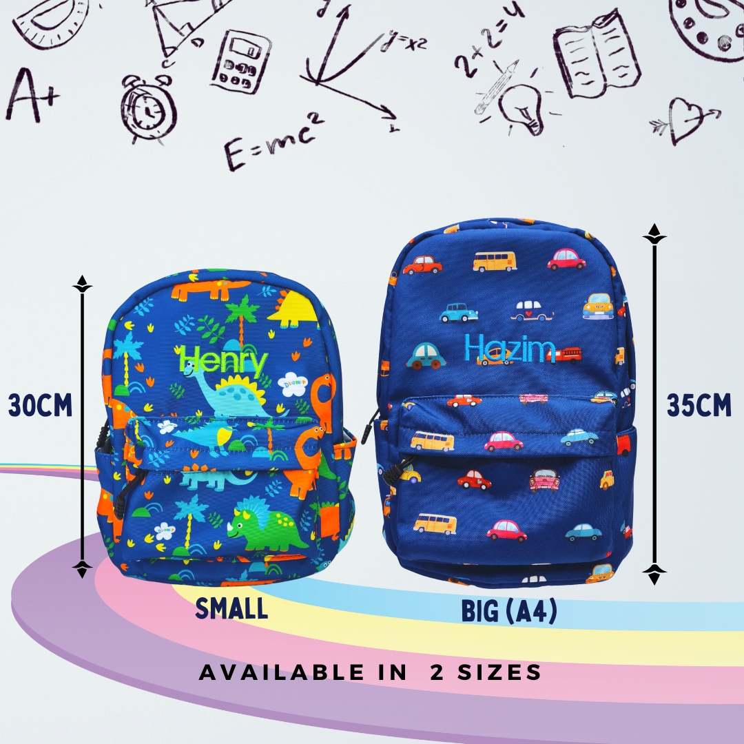 [PO] Little Tractor Personalised Backpack
