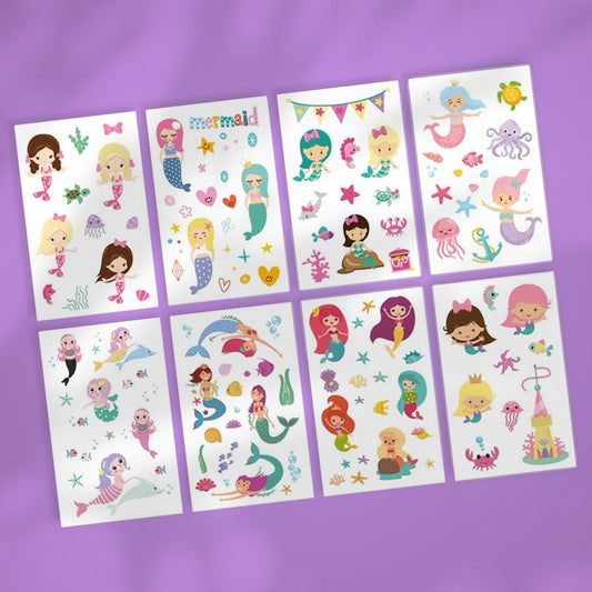 Mermaid Temporary Tattoo Set - A - WERONE