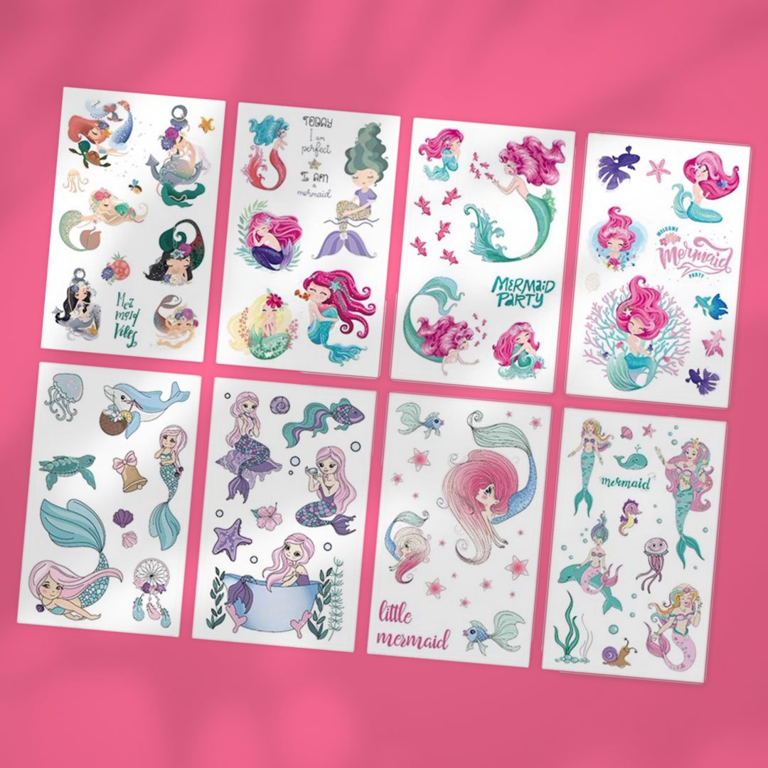 Mermaid Theme A (Packs of 3-12) - WERONE