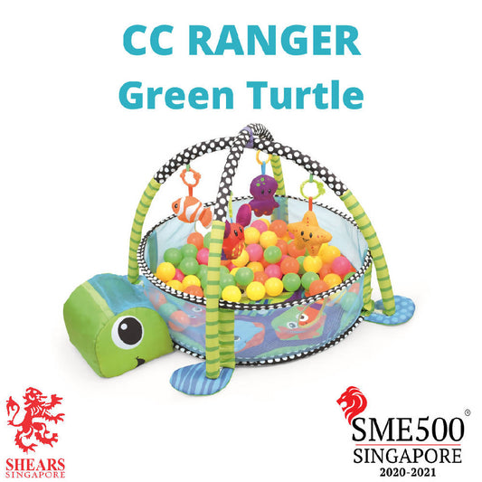 Shears Cici Ranger Baby Activity Play Gym Turtle & Ball Pit SBPM9600 - WERONE