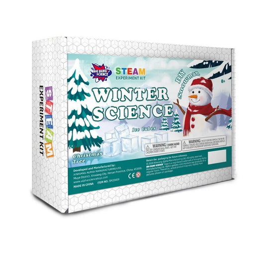 Winter Science STEM Craft Kit Scientific Experiments Set DIY Educational Kits Science Toy for Kids - WERONE