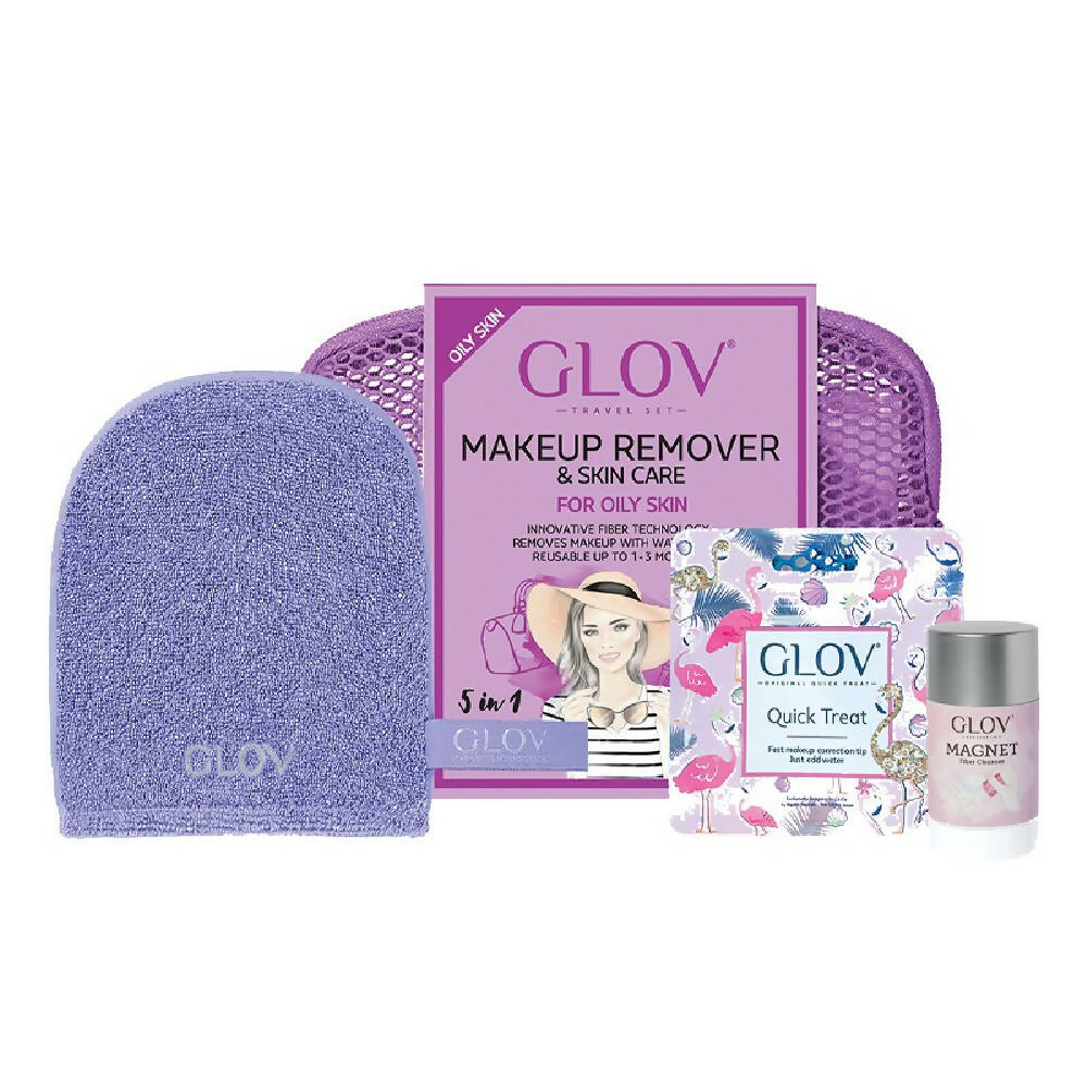 Glov Makeup Remover Travel Set Expert Oily Skin - WERONE