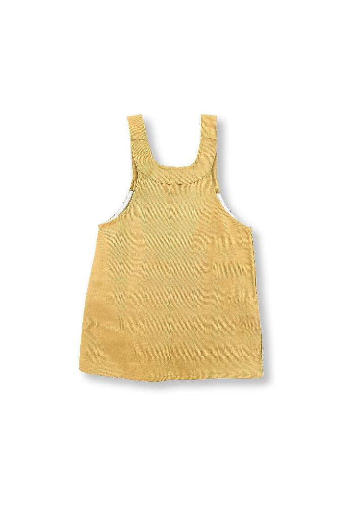 Jenn Jumper Dress | Mustard - WERONE